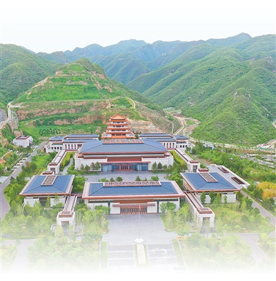 中国国家版本馆是国家版本资源总库和中华文化种子基因库。图为中国国家版本馆中央总馆。人民日报记者 陈斌 摄