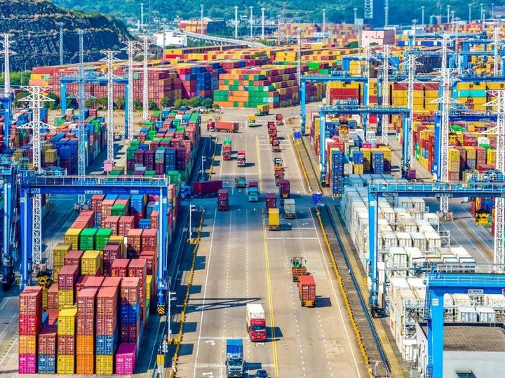 宁波舟山港穿山港区 图源:潮新闻客户端